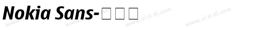 Nokia Sans字体转换